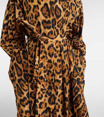 Bedruckter Trenchcoat aus Taft | Alaïa