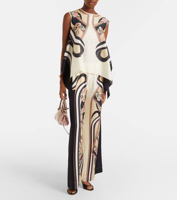 Top San Carlo aus Seiden-Twill | La DoubleJ