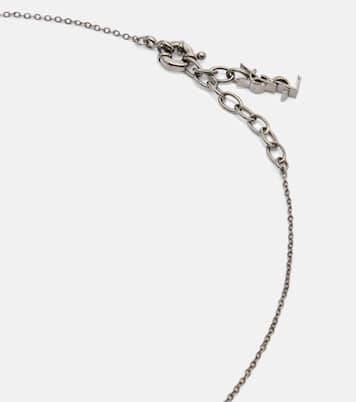 Embellished pendant necklace | Saint Laurent