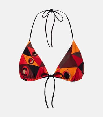 Haut de bikini Soleil à imprimé | Pucci