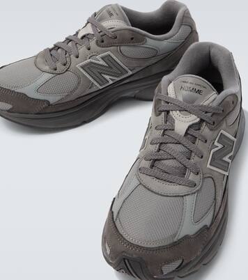 X New Balance 2010 Sneakers mit Veloursleder | Comme des Garçons Homme