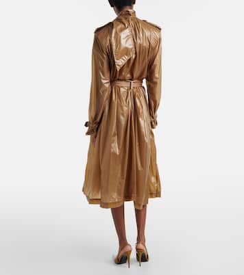 Tie-neck trench coat | Saint Laurent