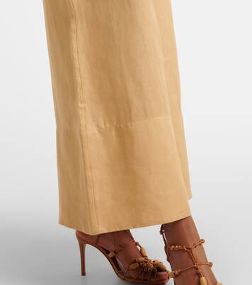 Combinaison en lin à appliqués floraux | Farm Rio