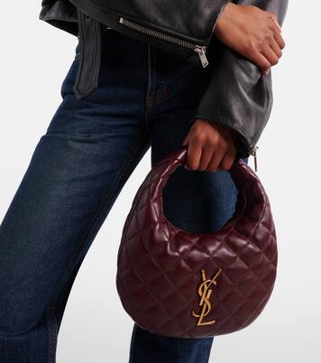 Icarino quilted leather top-handle bag | Saint Laurent