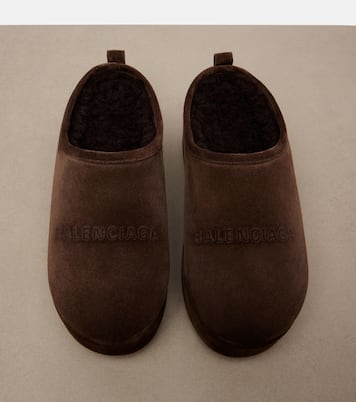 Alaska suede platform mules  | Balenciaga