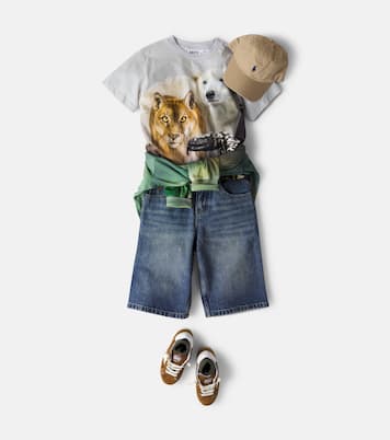 Riley printed cotton jersey T-shirt | Molo