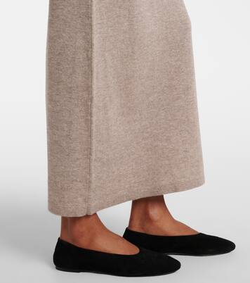 Midikleid aus Wolle und Kaschmir | Jardin des Orangers