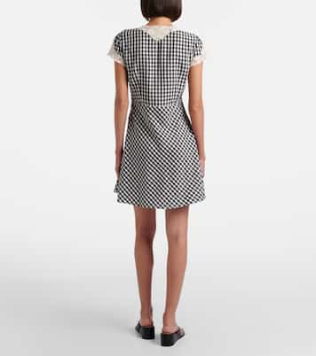 Minikleid Lacie aus Crêpe mit Spitze | Rixo