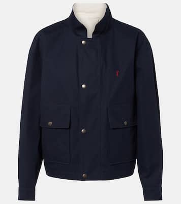 Reversible cotton blouson jacket | Saint Laurent