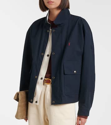 Reversible cotton blouson jacket | Saint Laurent