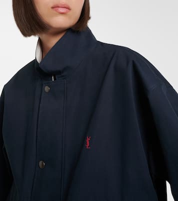 Reversible cotton blouson jacket | Saint Laurent