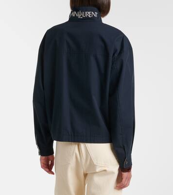 Reversible cotton blouson jacket | Saint Laurent