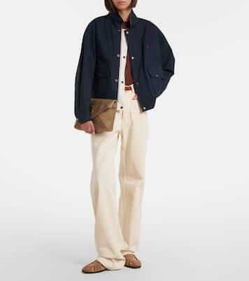 Reversible cotton blouson jacket | Saint Laurent