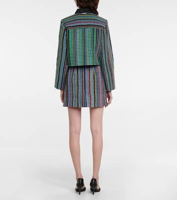 Cropped-Jacke aus Frottee | Marine Serre