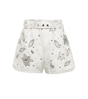 Shorts aus Baumwolle und Leinen | Isabel Marant