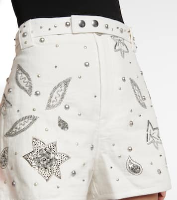 Shorts aus Baumwolle und Leinen | Isabel Marant