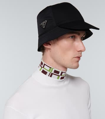 Embroidered bucket hat | Prada