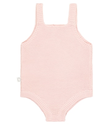 Baby cotton and wool romper | Stella McCartney Kids
