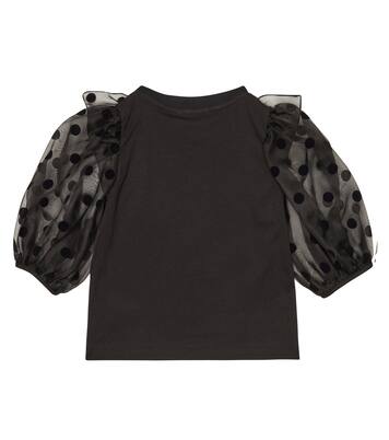 Polka-dot cotton top | Stella McCartney Kids
