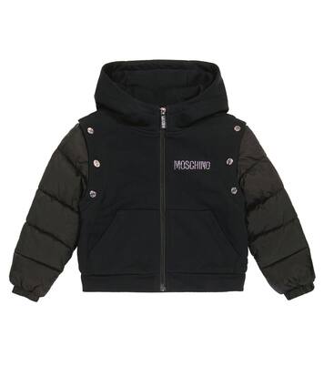 Embellished puffer jacket | Moschino Kids