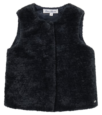 Faux fur vest | Tartine et Chocolat