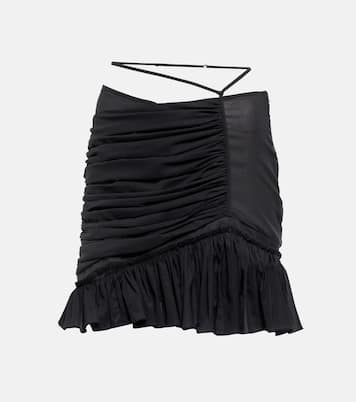 Minirock aus einem Seidengemisch | Nensi Dojaka