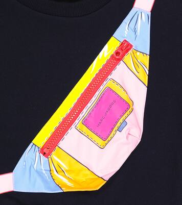 Sweat-shirt en coton à logo | Marc Jacobs Kids