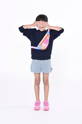 Sweat-shirt en coton à logo | Marc Jacobs Kids