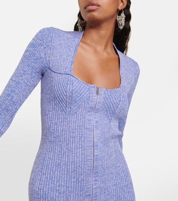 Robe midi Zael en laine mélangée | Isabel Marant