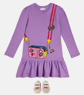 Printed cotton dress | Marc Jacobs Kids