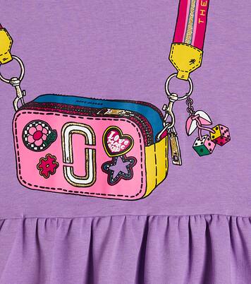 Printed cotton dress | Marc Jacobs Kids