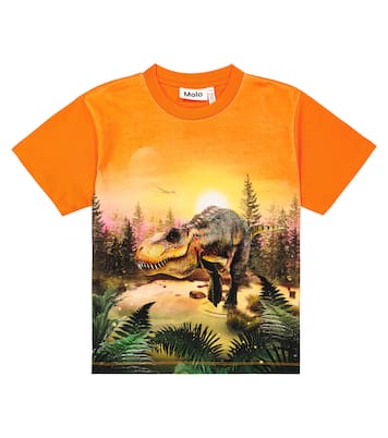 T-shirt Riley imprimé en coton | Molo