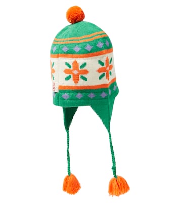 Gorro Folky de algodón y lana | Tinycottons