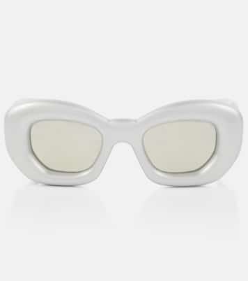 Inflated rectangular sunglasses | Loewe