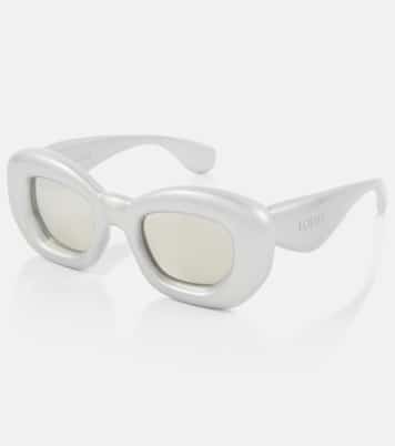 Inflated rectangular sunglasses | Loewe
