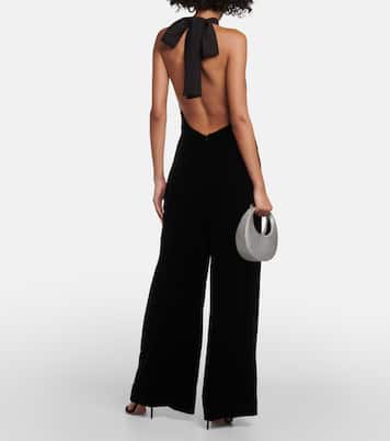 Andress halterneck jumpsuit | Staud