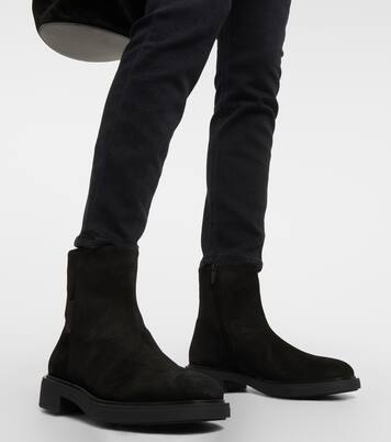 Ankle Boots Lexington aus Veloursleder | Gianvito Rossi