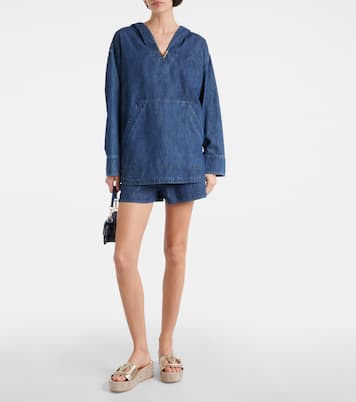 VLogo Signature metallic leather slides | Valentino Garavani