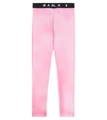 Logo leggings | MM6 Maison Margiela Kids