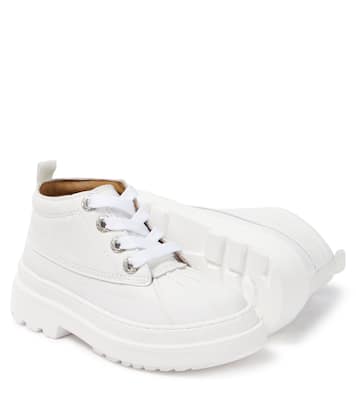 Les Meunier leather ankle boots | Jacquemus Enfant