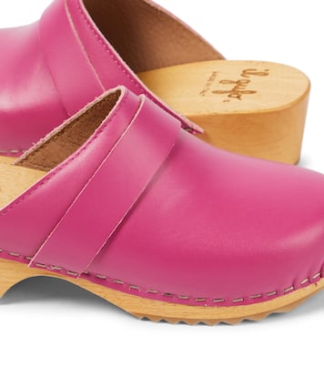 Leather clogs | Il Gufo