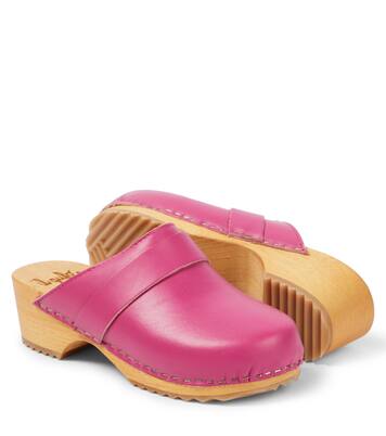 Leather clogs | Il Gufo