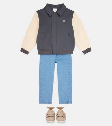 Pellier cotton-blend varsity jacket | Donsje