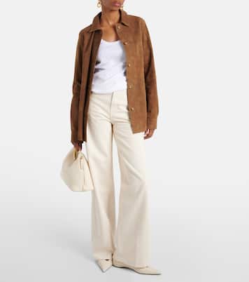 Top in jersey di cotone a coste | Toteme