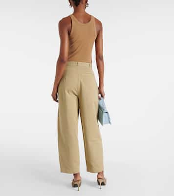 Weite Chinohose Becker aus Baumwoll-Twill | Agolde