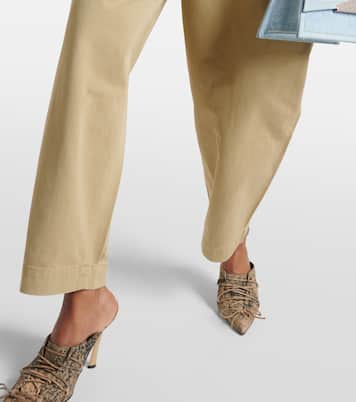 Weite Chinohose Becker aus Baumwoll-Twill | Agolde