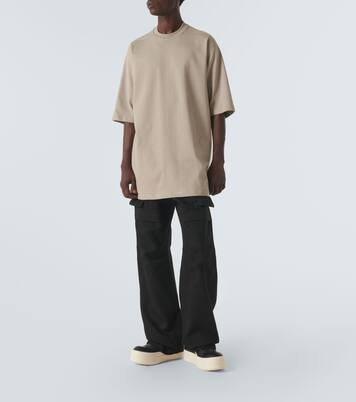 Jump oversized cotton jersey T-shirt | Rick Owens