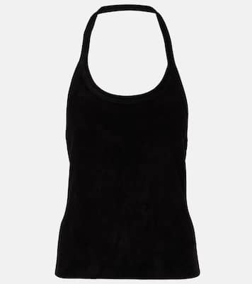 Top Cherry aus Veloursleder | Stouls