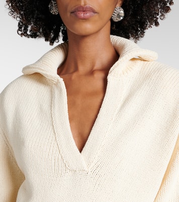 Polo raccourci en coton mélangé | Magda Butrym