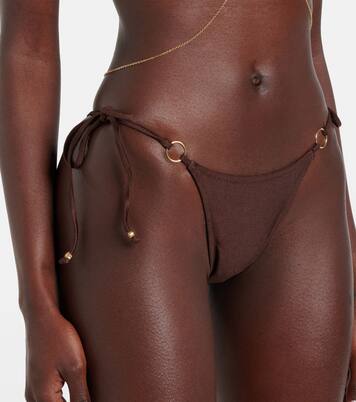 Ring-detail bikini bottoms | Bananhot